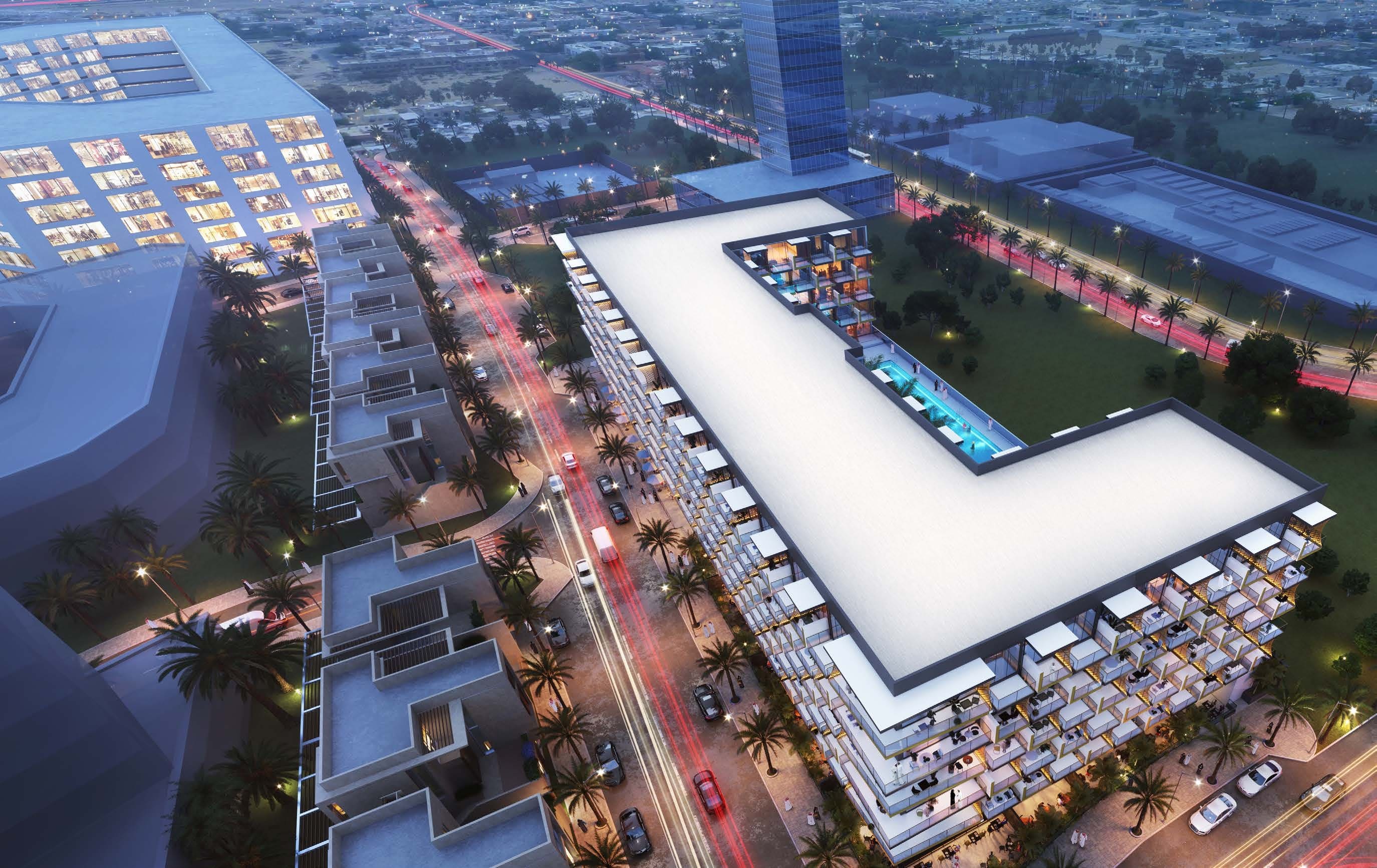 Binghatti Crescent Master Plan 1