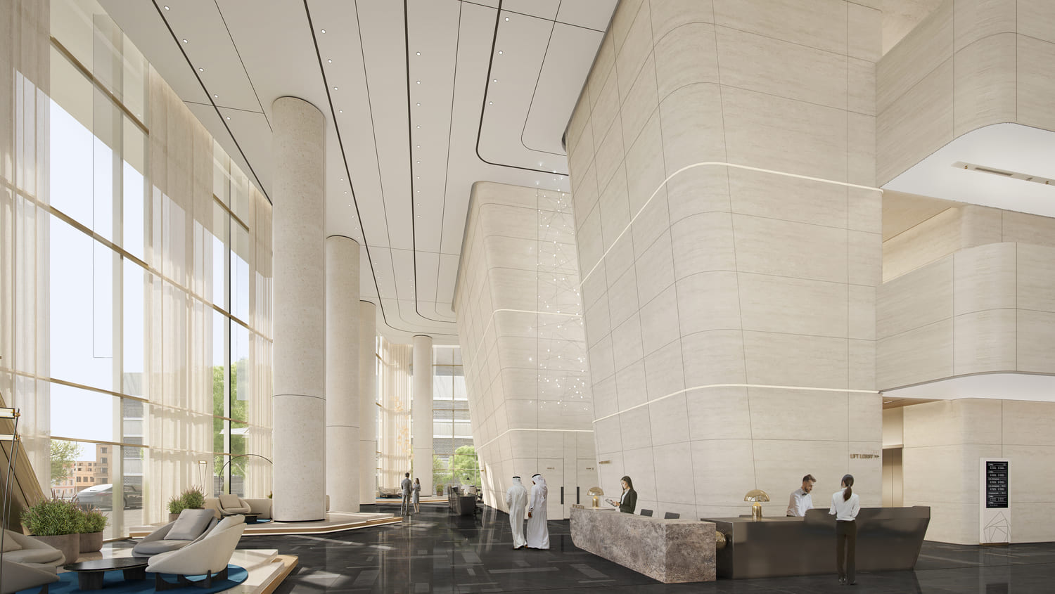 DIFC Living Lobby 7