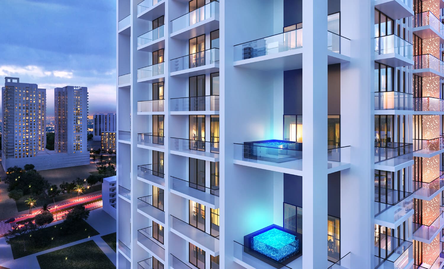 Binghatti Tulip Architecture 4