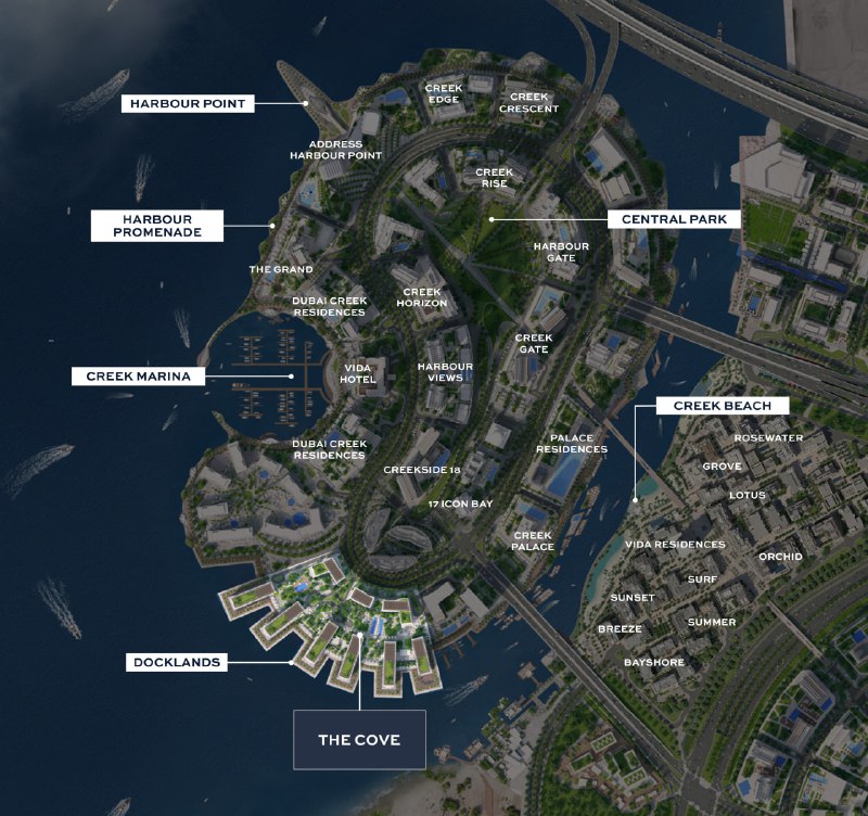 The Cove II Master Plan 1