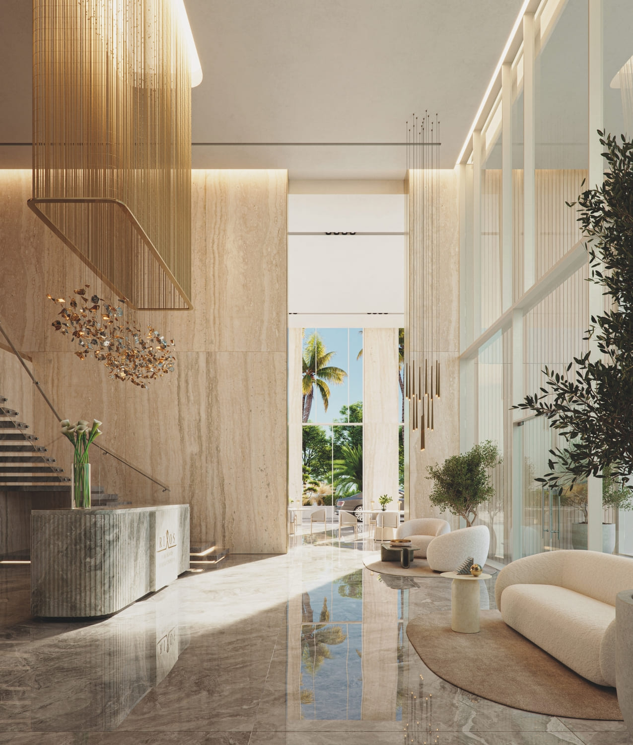 Rixos Hotel and Residences Phase 2 Lobby 1