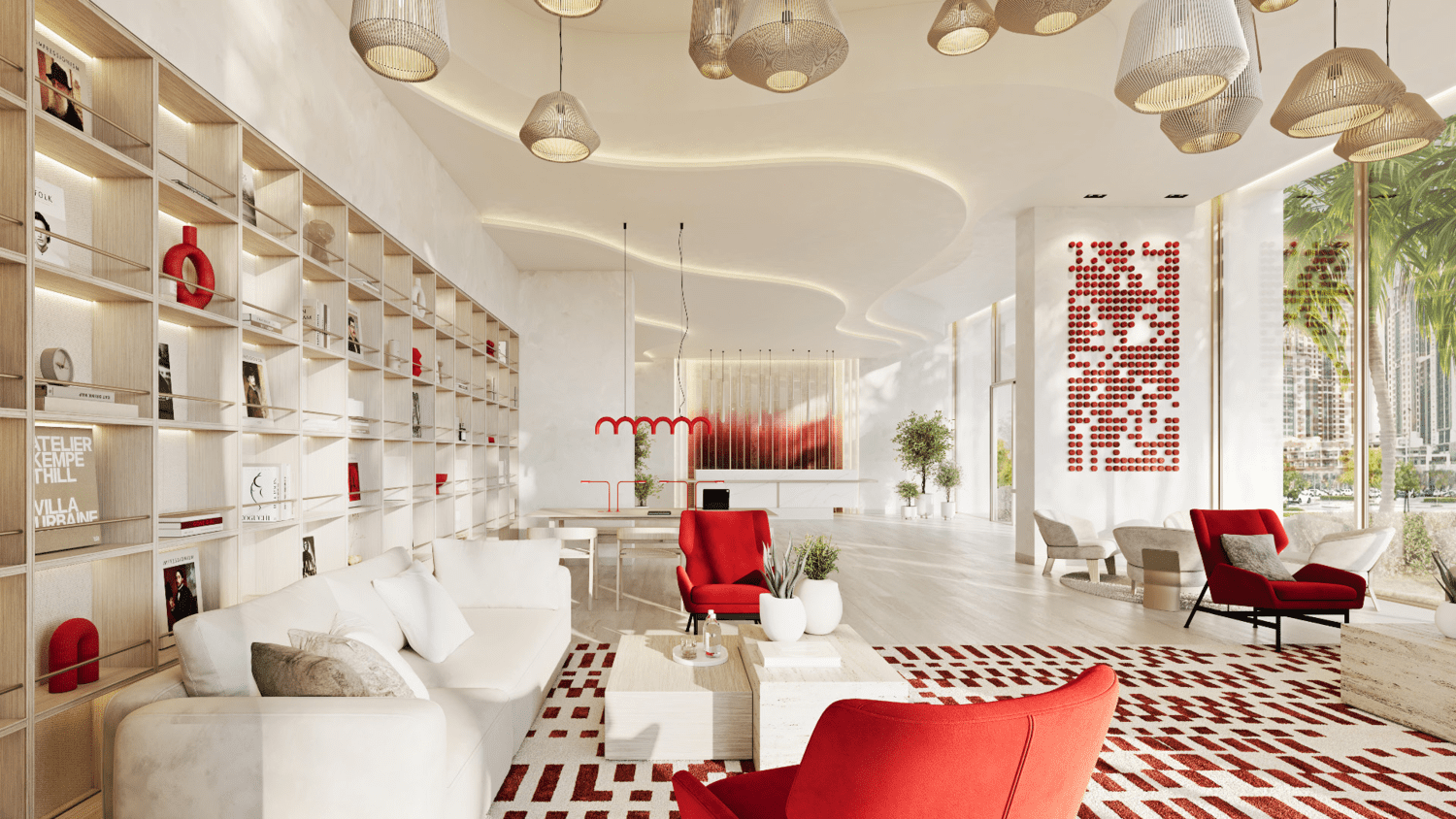Rosso Bay Residences Lobby 2