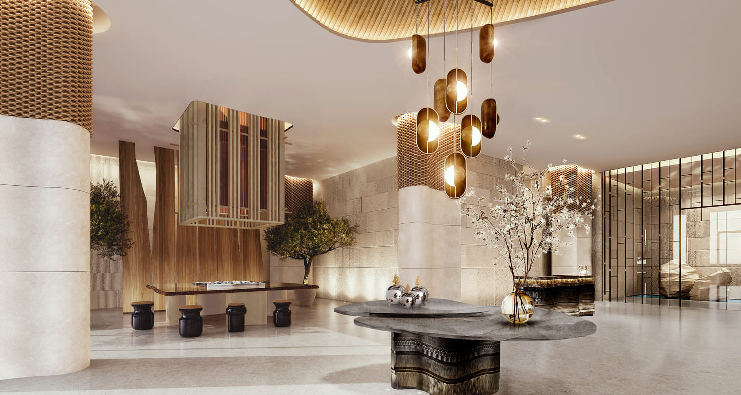JW Marriott Residences and Resort Lobby 1